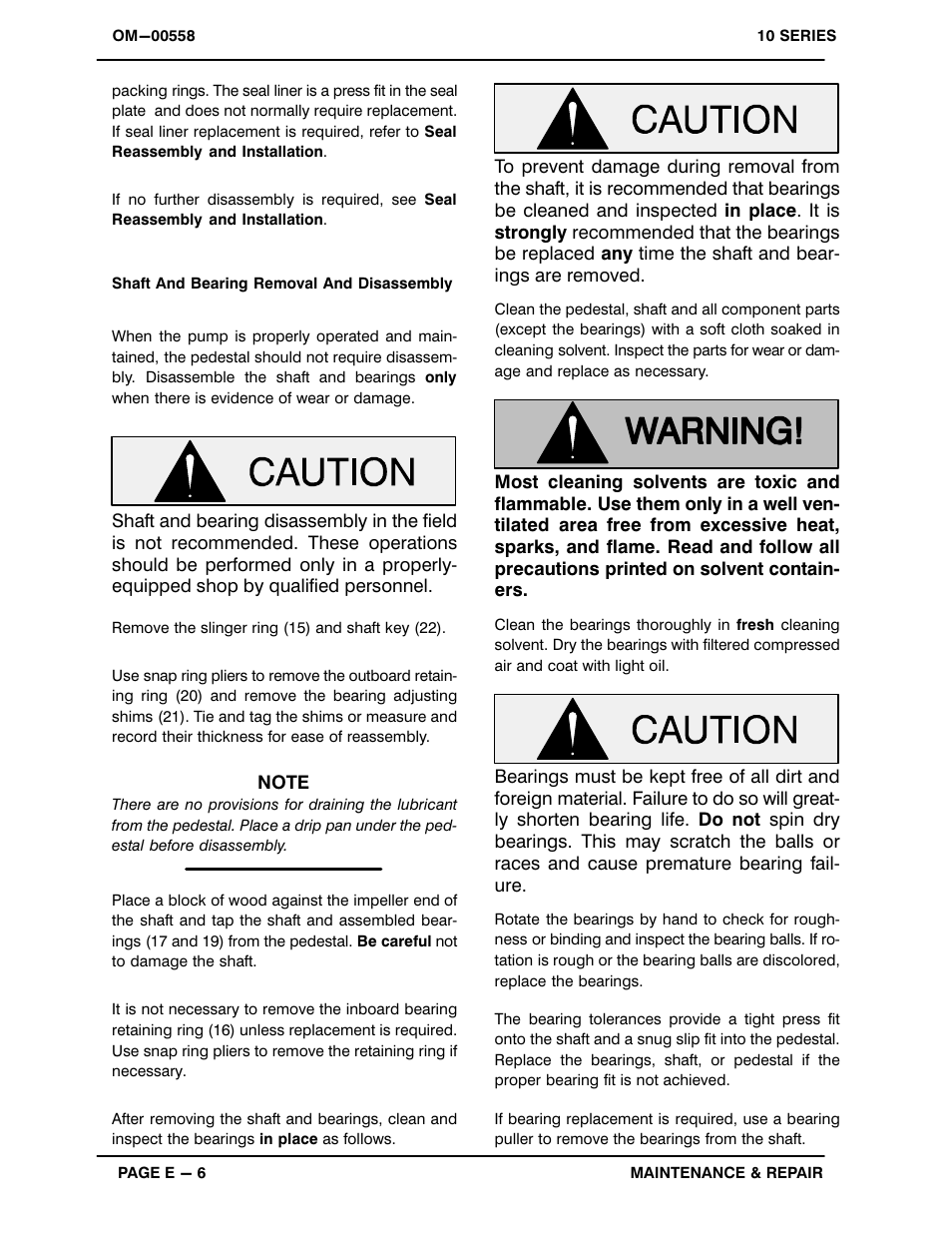 Gorman-Rupp Pumps 11 1/2A2-B 347543 and up User Manual | Page 29 / 35