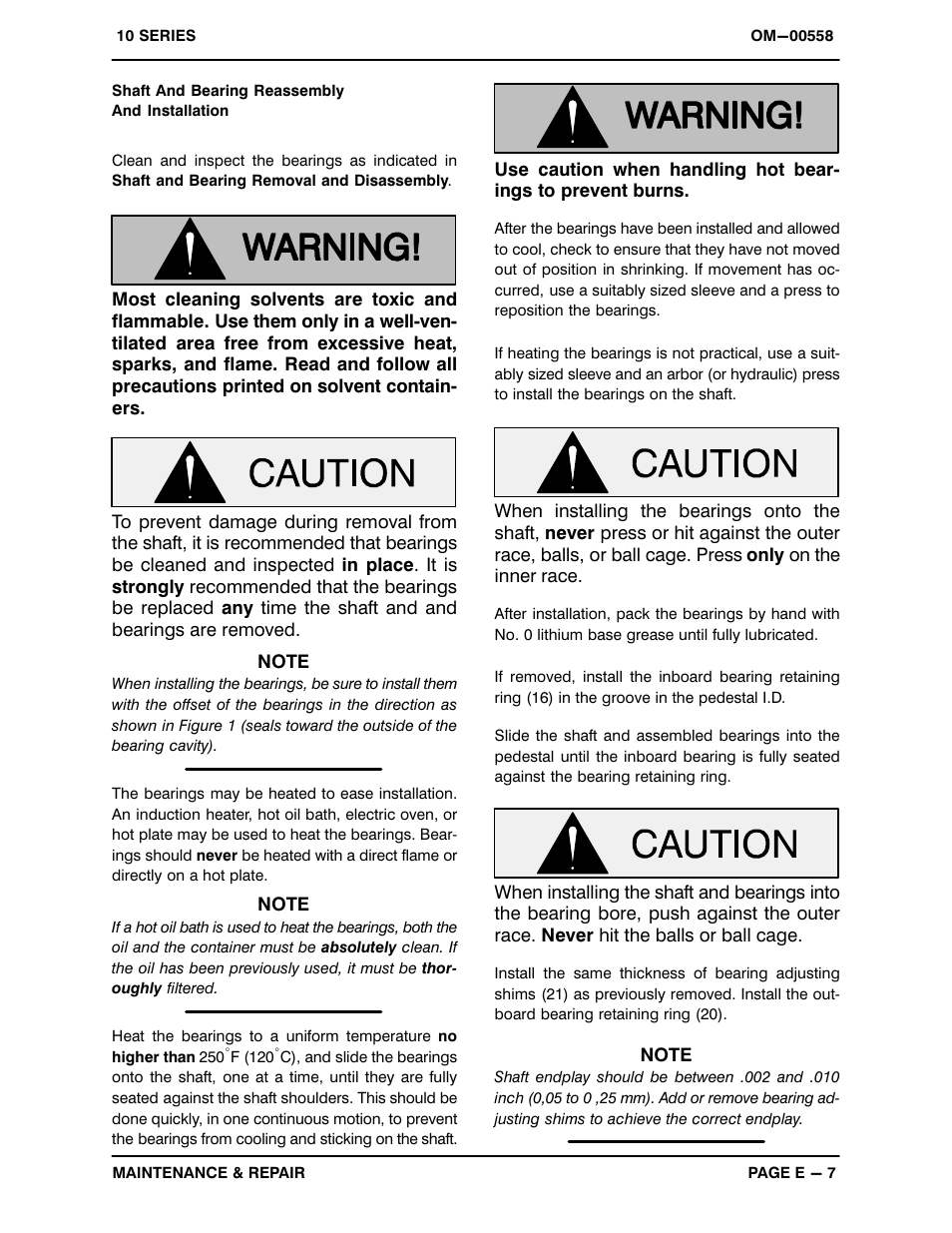 Gorman-Rupp Pumps 11 1/2A2-B 347543 and up User Manual | Page 30 / 35