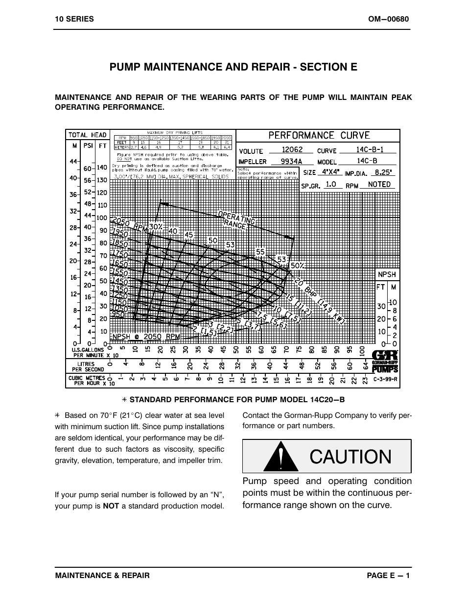 Gorman-Rupp Pumps 14C20-B 740693 and up User Manual | Page 24 / 35