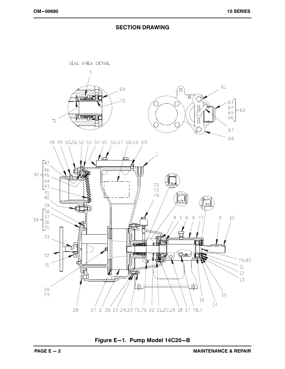 Gorman-Rupp Pumps 14C20-B 740693 and up User Manual | Page 25 / 35