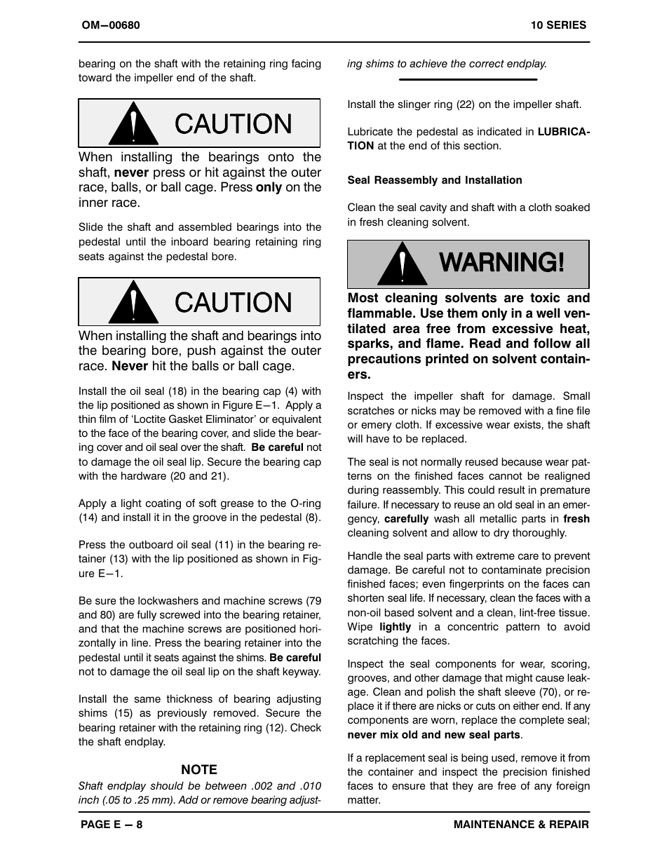 Gorman-Rupp Pumps 14C20-B 740693 and up User Manual | Page 31 / 35