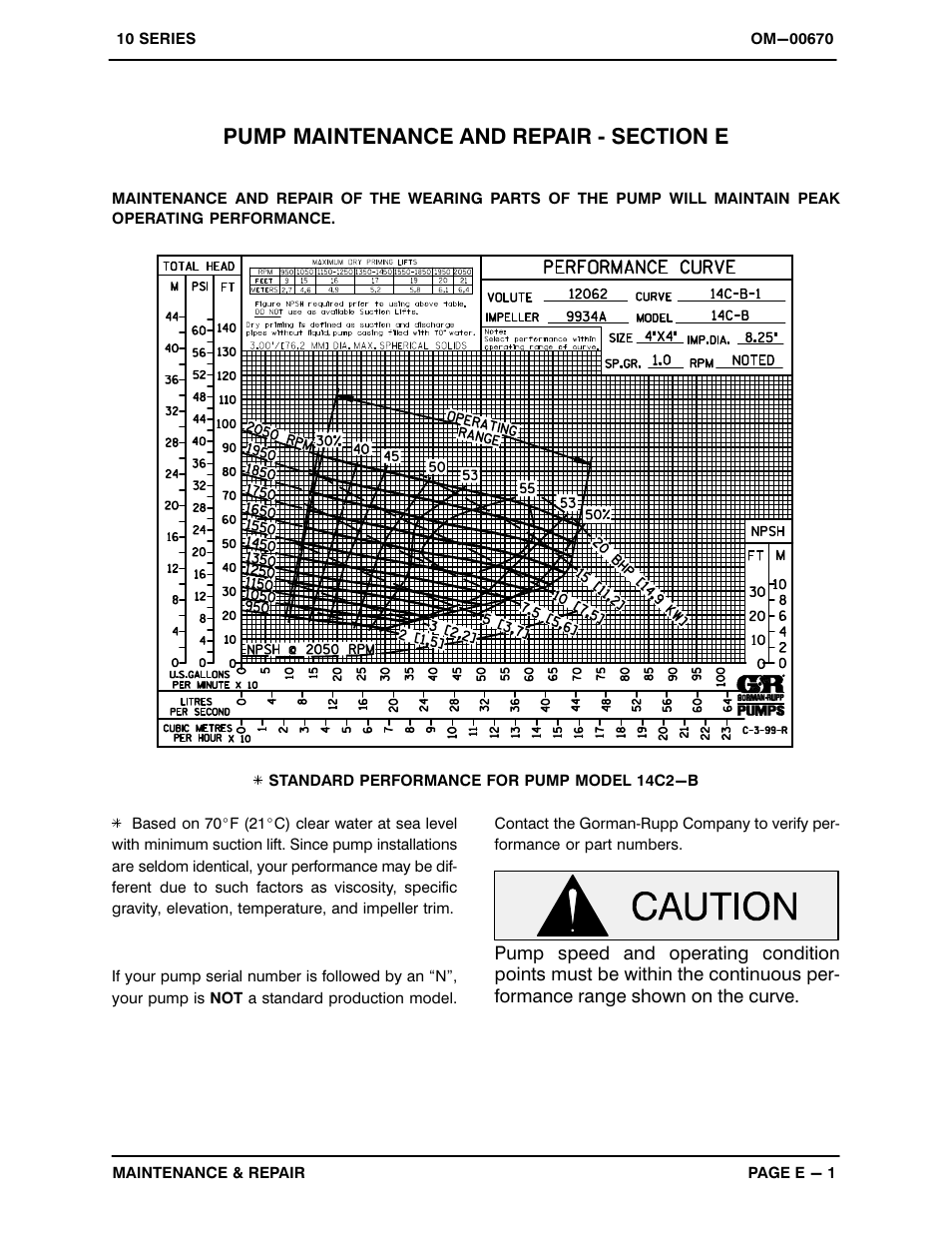 Gorman-Rupp Pumps 14C2-B 740693 and up User Manual | Page 23 / 35