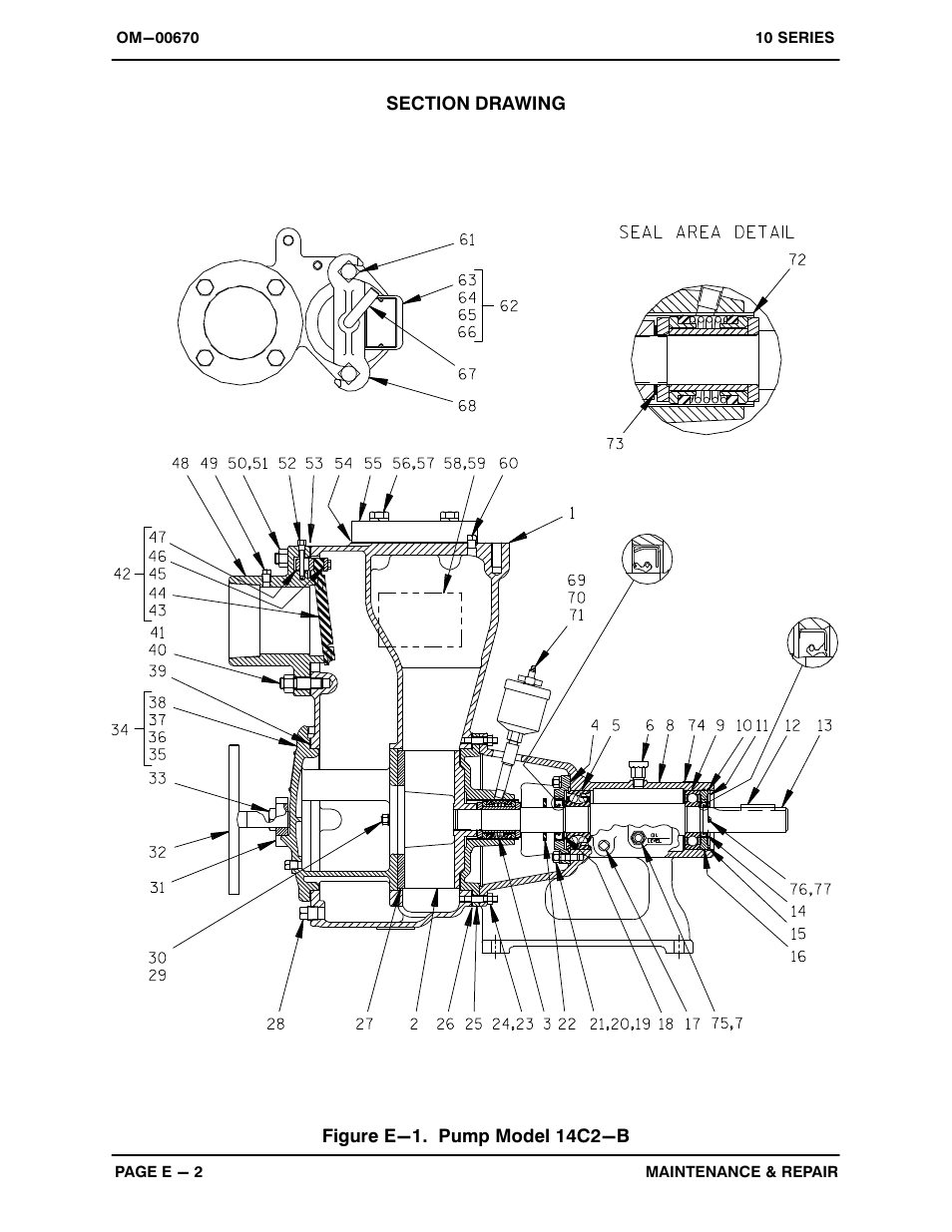 Gorman-Rupp Pumps 14C2-B 740693 and up User Manual | Page 24 / 35