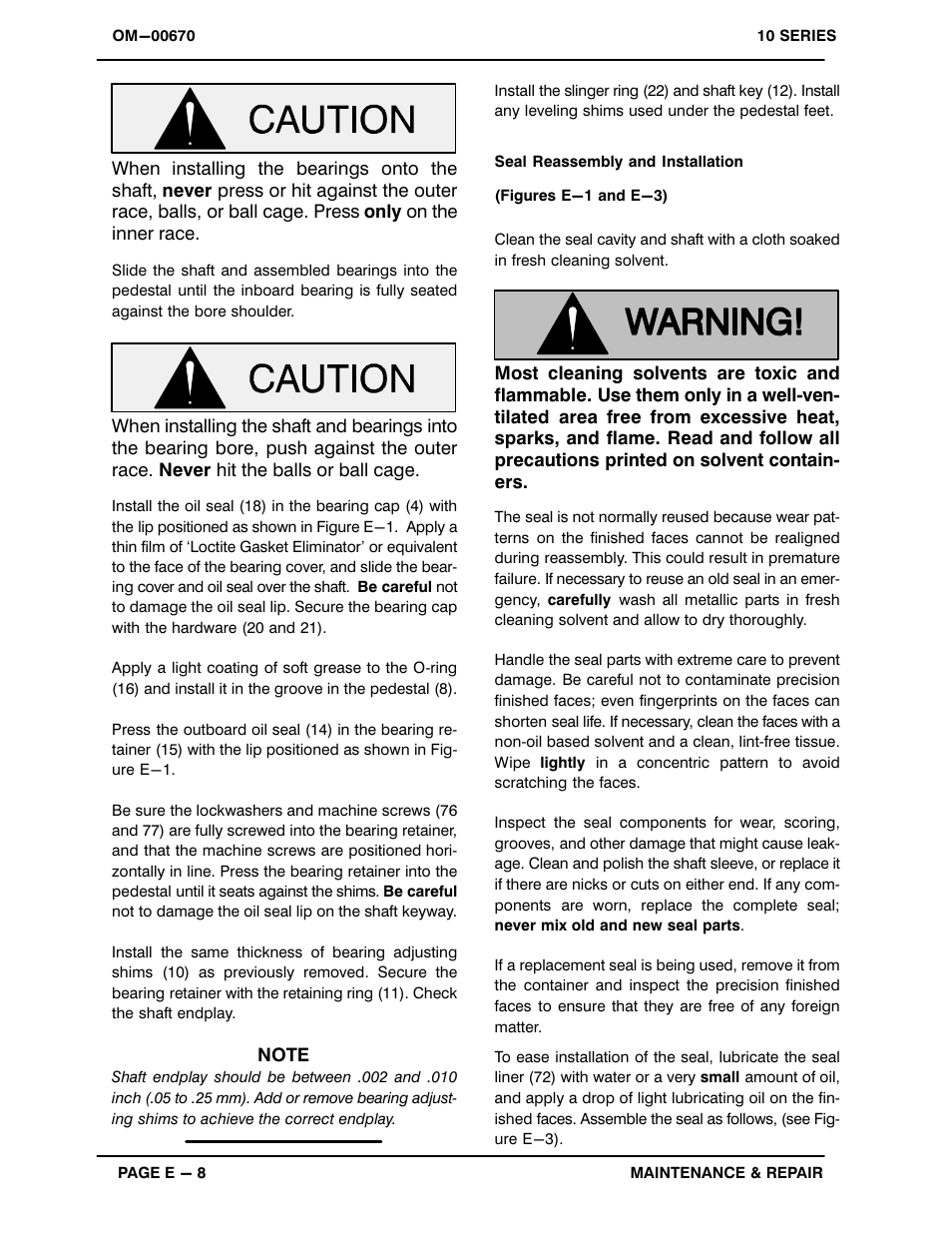 Gorman-Rupp Pumps 14C2-B 740693 and up User Manual | Page 30 / 35