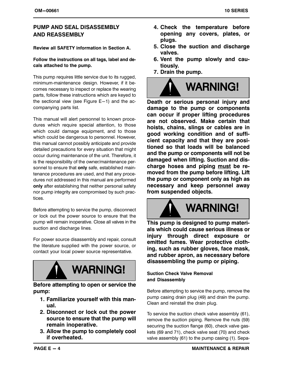 Pump and seal disassembly and reassembly | Gorman-Rupp Pumps 14A22-B 1064248 and up User Manual | Page 27 / 35