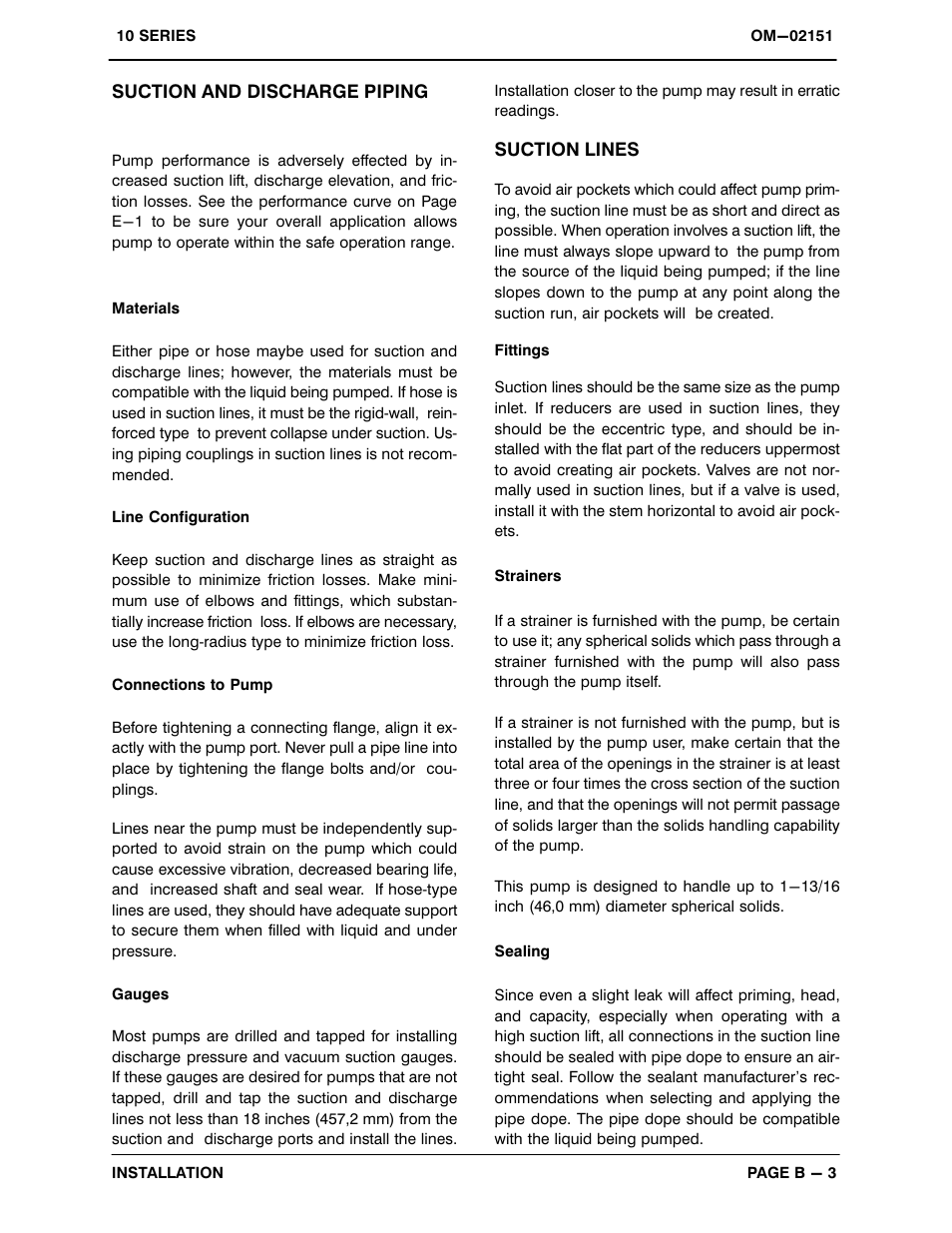 Gorman-Rupp Pumps 14A65-B 776101 and up User Manual | Page 10 / 35