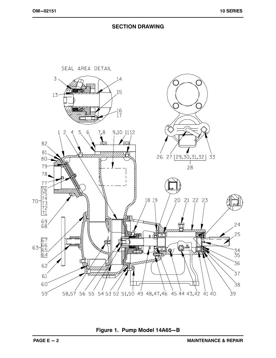 Gorman-Rupp Pumps 14A65-B 776101 and up User Manual | Page 25 / 35