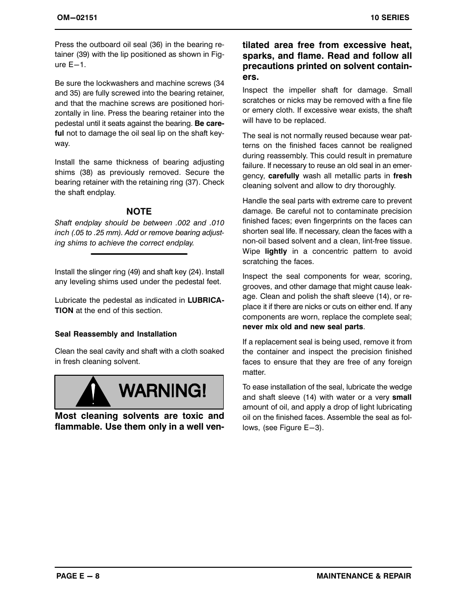 Gorman-Rupp Pumps 14A65-B 776101 and up User Manual | Page 31 / 35