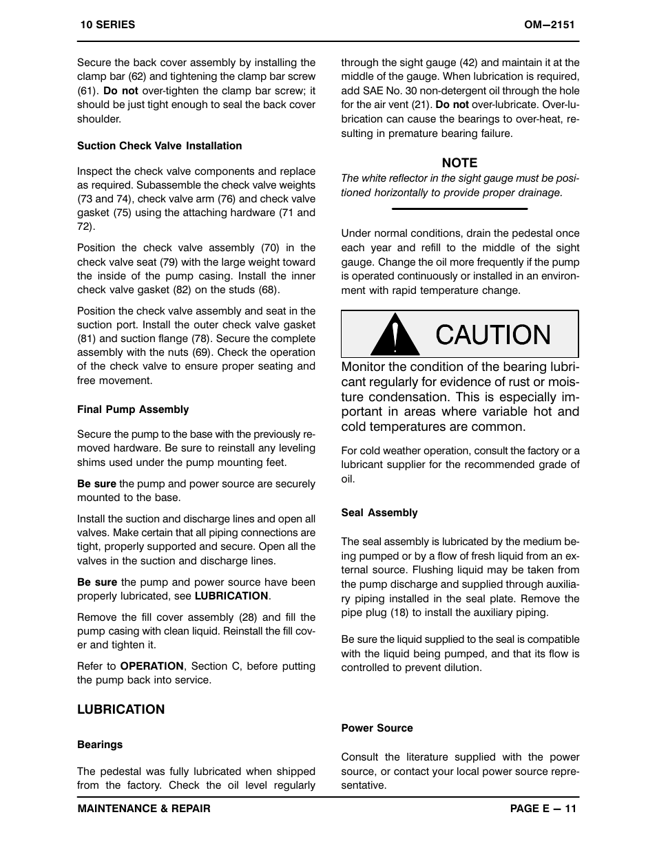 Gorman-Rupp Pumps 14A65-B 776101 and up User Manual | Page 34 / 35