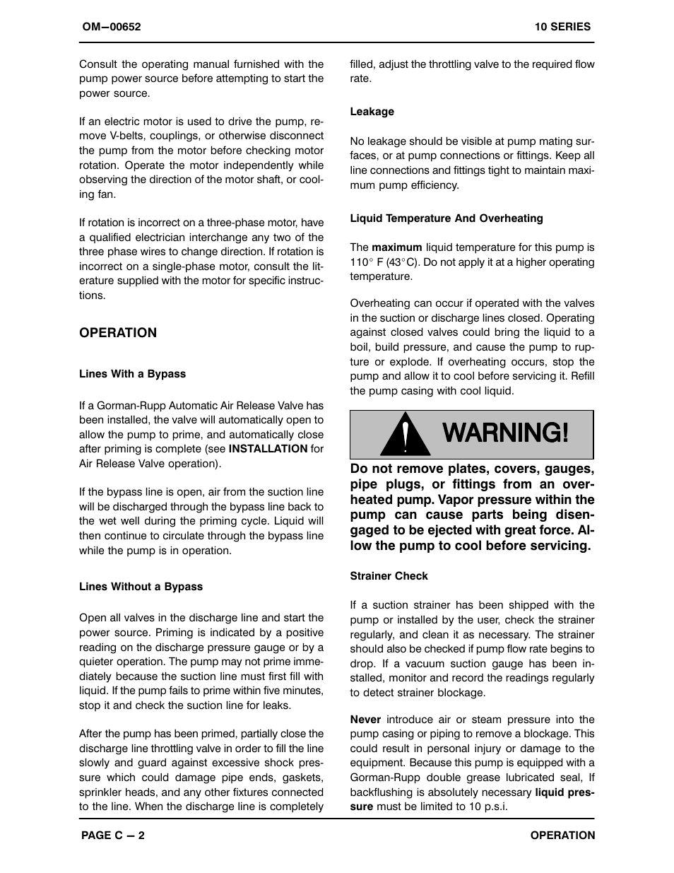 Gorman-Rupp Pumps 14A2-B 740693 and up User Manual | Page 19 / 35