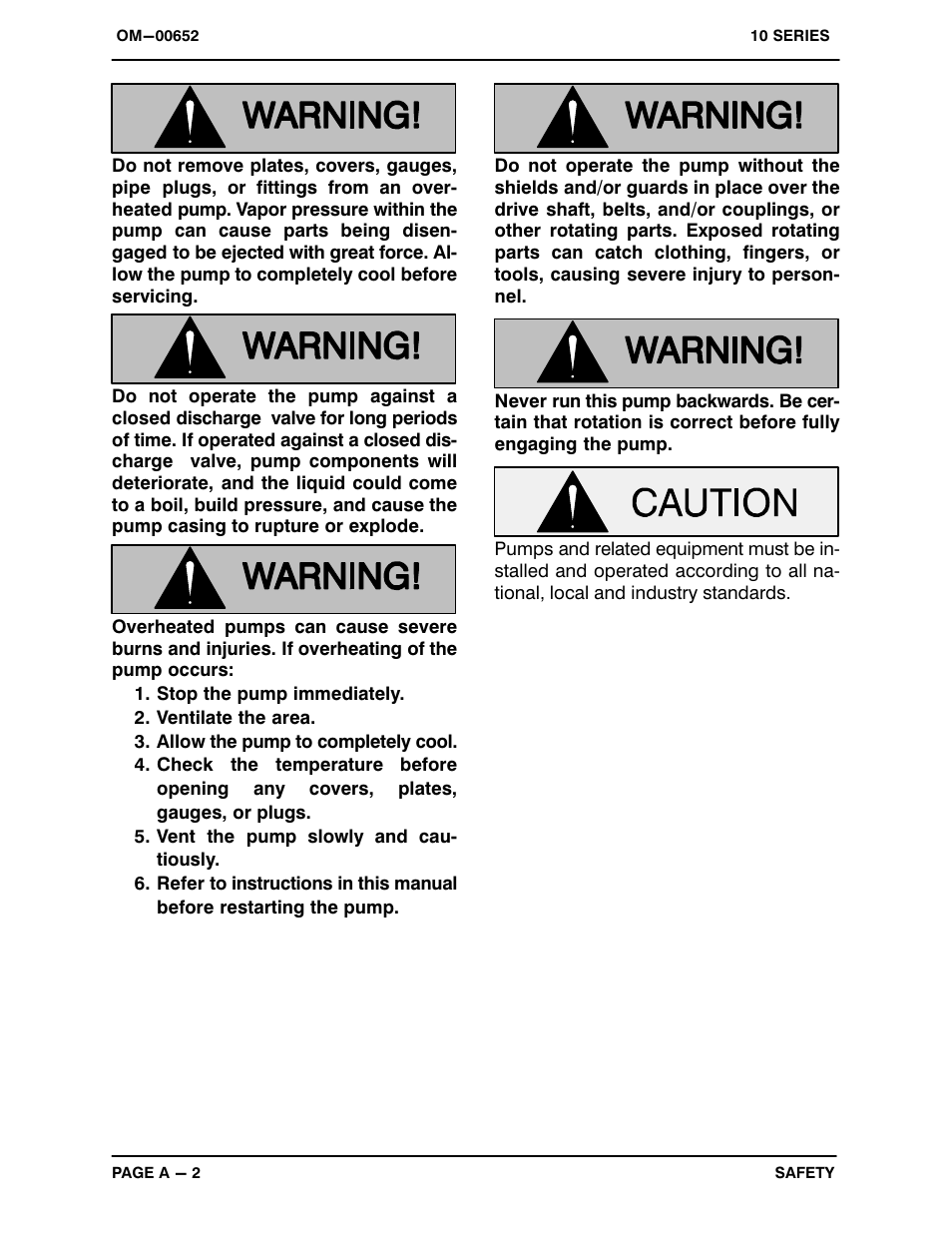 Gorman-Rupp Pumps 14A2-B 740693 and up User Manual | Page 7 / 35