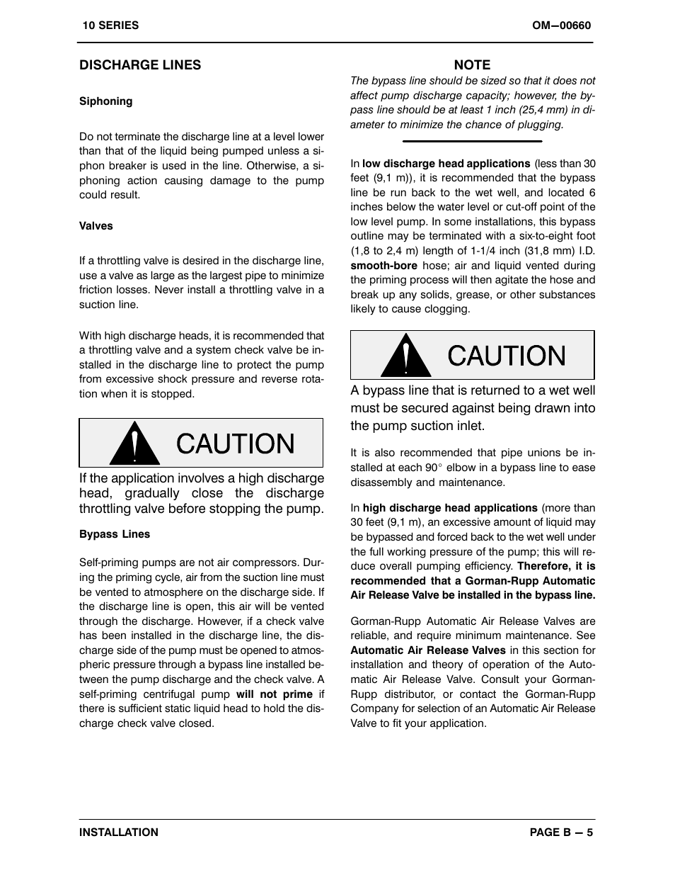 Gorman-Rupp Pumps 14A20-B 740693 and up User Manual | Page 12 / 34