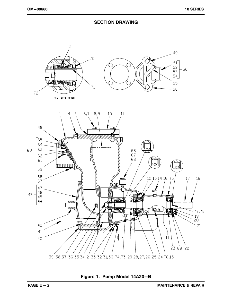 Gorman-Rupp Pumps 14A20-B 740693 and up User Manual | Page 25 / 34