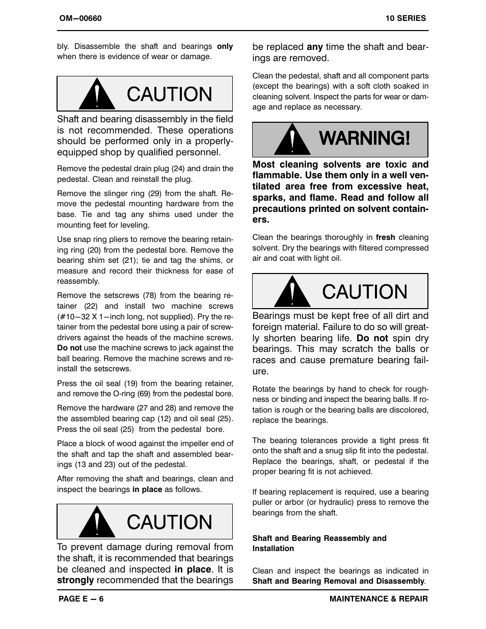 Gorman-Rupp Pumps 14A20-B 740693 and up User Manual | Page 29 / 34