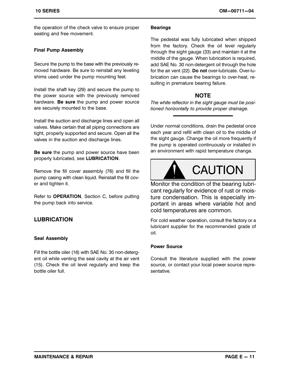 Gorman-Rupp Pumps 16A22-B 1068713 and up User Manual | Page 31 / 32