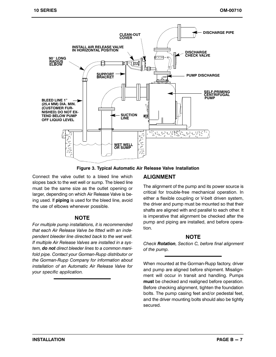 Alignment | Gorman-Rupp Pumps 16A20-B 818301 and up User Manual | Page 14 / 35