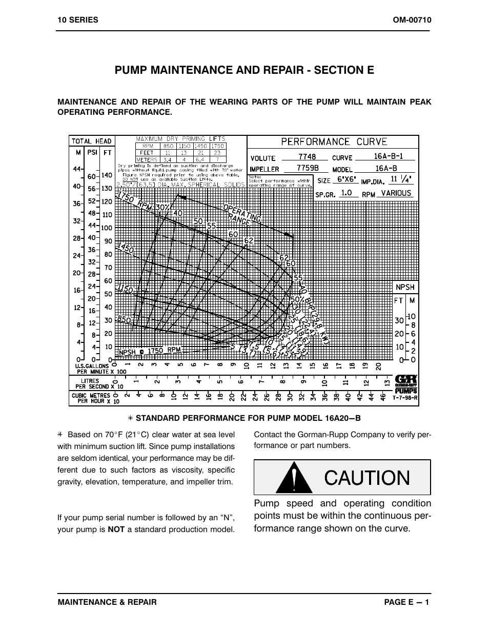 Gorman-Rupp Pumps 16A20-B 818301 and up User Manual | Page 24 / 35