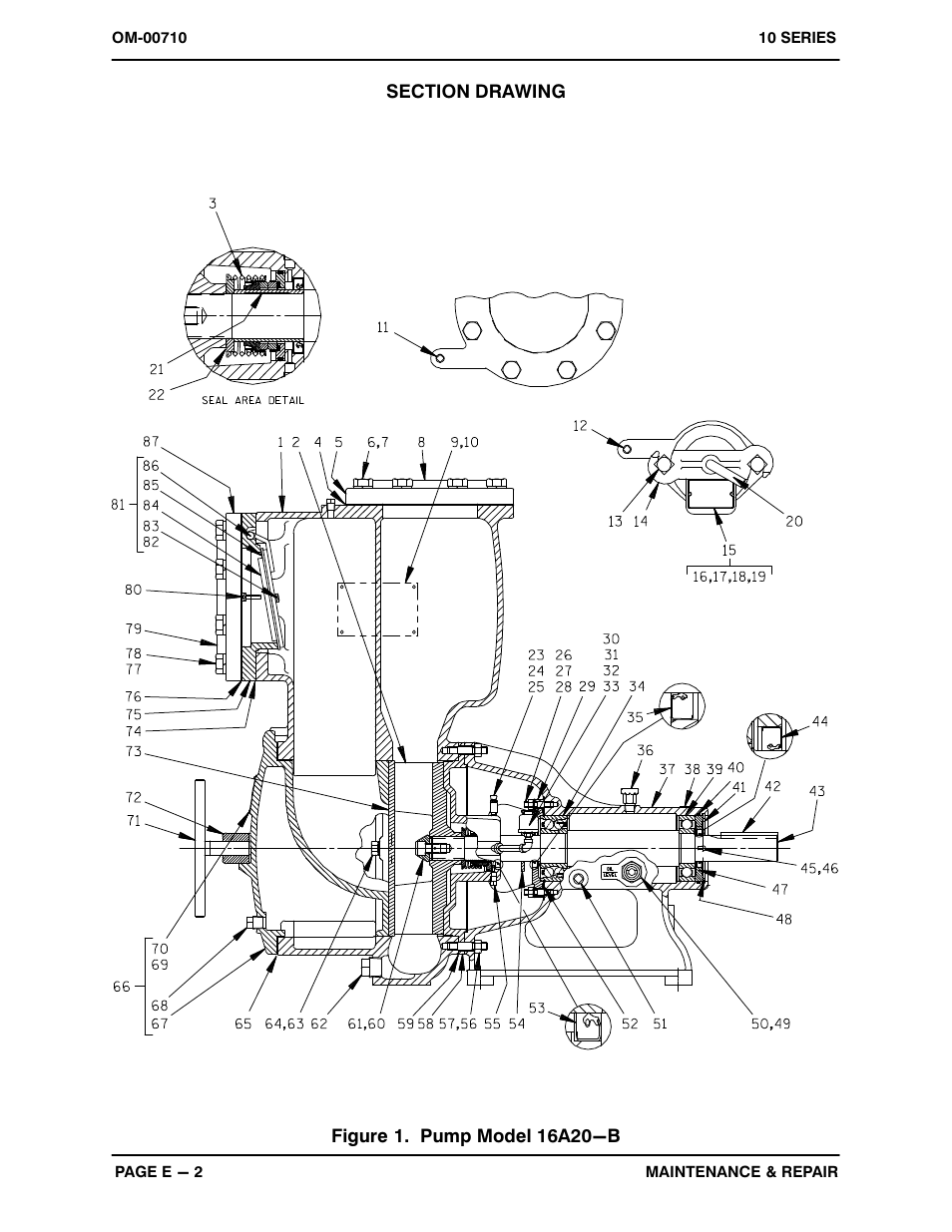 Gorman-Rupp Pumps 16A20-B 818301 and up User Manual | Page 25 / 35