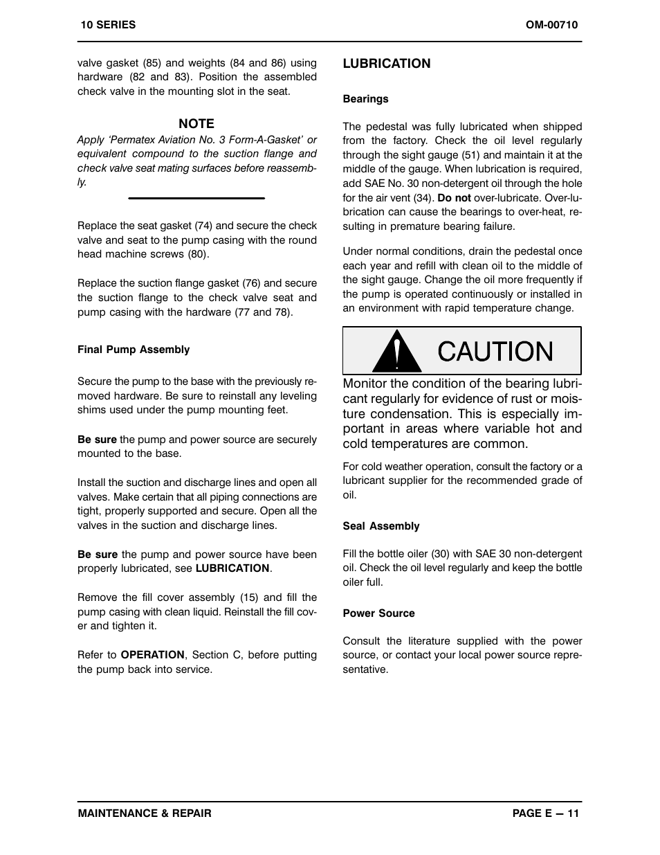 Gorman-Rupp Pumps 16A20-B 818301 and up User Manual | Page 34 / 35