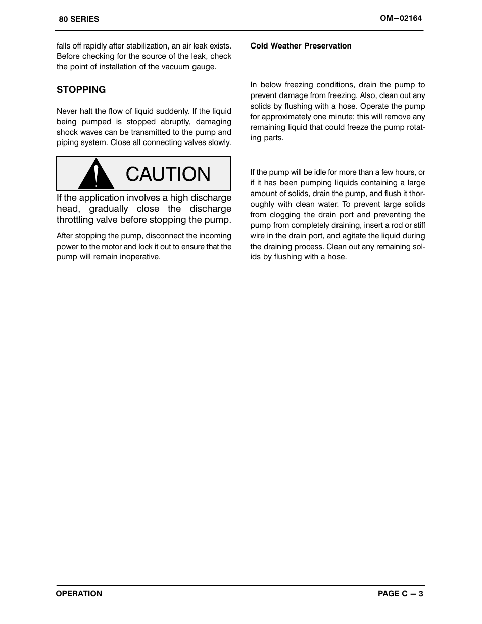 Gorman-Rupp Pumps 81 1/2P47A-E2 1P 801799 and up User Manual | Page 15 / 26