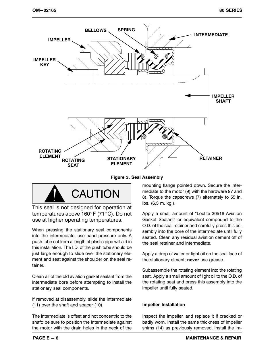 Gorman-Rupp Pumps 81 1/2P47A-E2 1P 801799 and up User Manual | Page 24 / 26