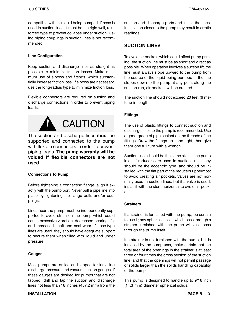 Gorman-Rupp Pumps 81 1/2P47A-E2 3P 801781 and up User Manual | Page 10 / 26