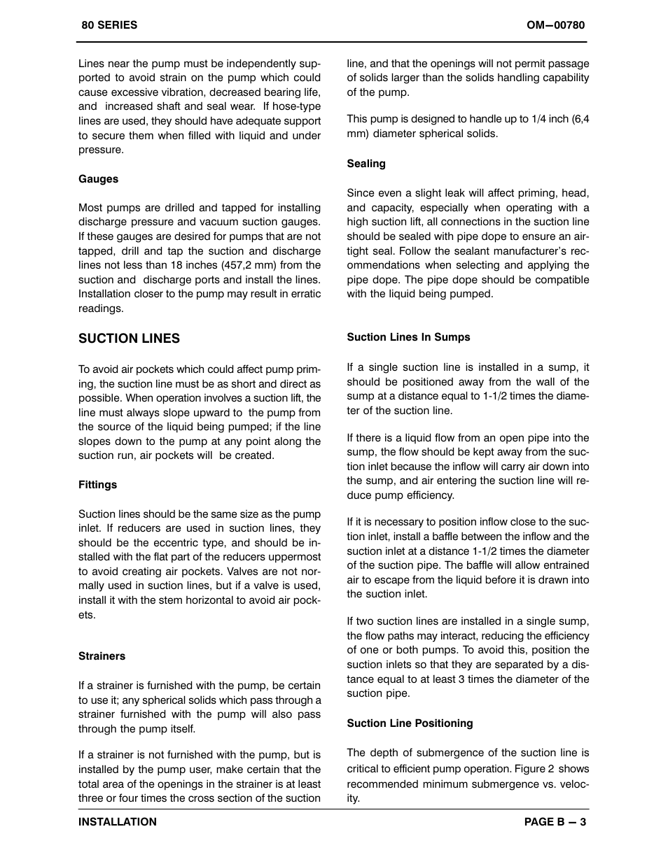 Gorman-Rupp Pumps 81 1/4A3-B 859498 and up User Manual | Page 10 / 30