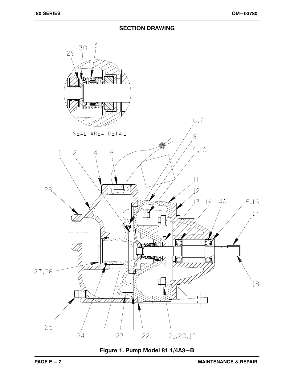 Gorman-Rupp Pumps 81 1/4A3-B 859498 and up User Manual | Page 22 / 30