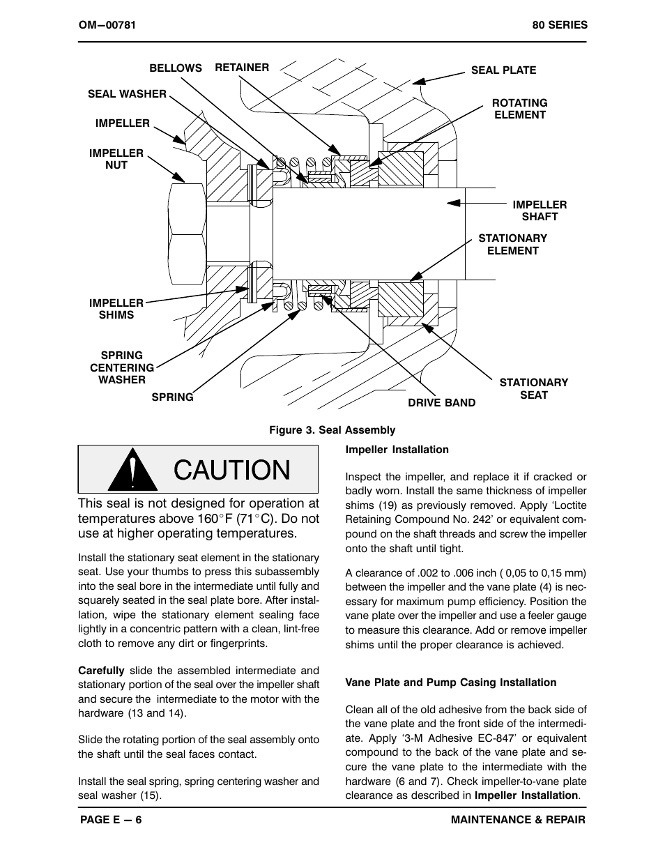 Gorman-Rupp Pumps 81 1/4A3-E.33 3P 794462 and up User Manual | Page 24 / 26