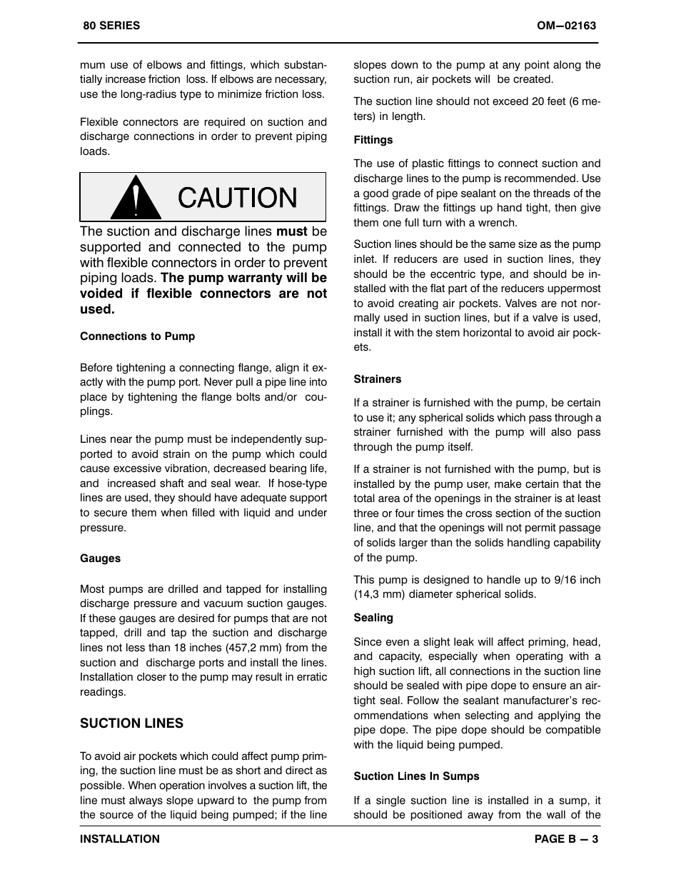 Gorman-Rupp Pumps 81 1/2P47A-B 801848 and up User Manual | Page 10 / 27