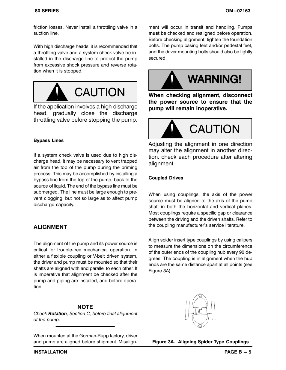 Gorman-Rupp Pumps 81 1/2P47A-B 801848 and up User Manual | Page 12 / 27