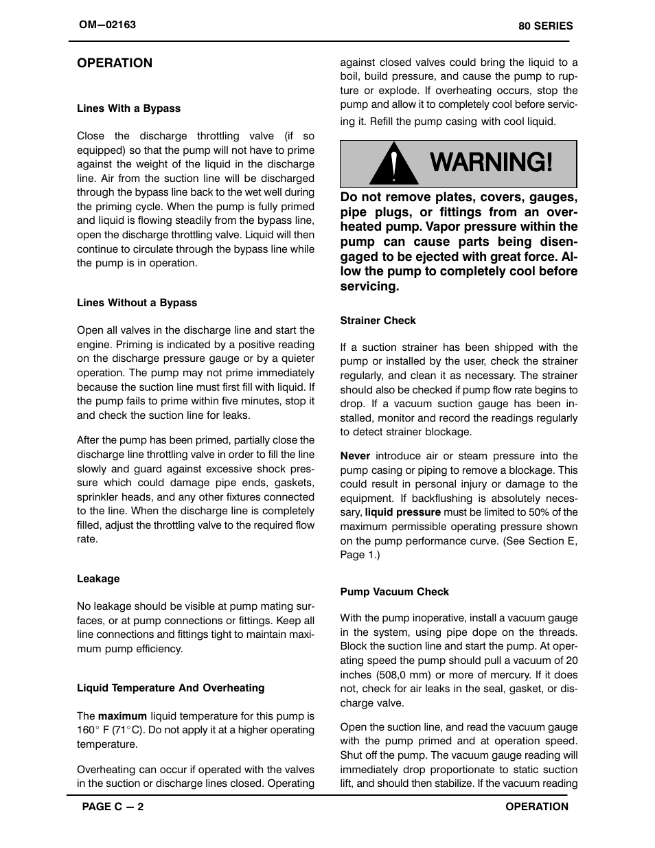 Gorman-Rupp Pumps 81 1/2P47A-B 801848 and up User Manual | Page 15 / 27