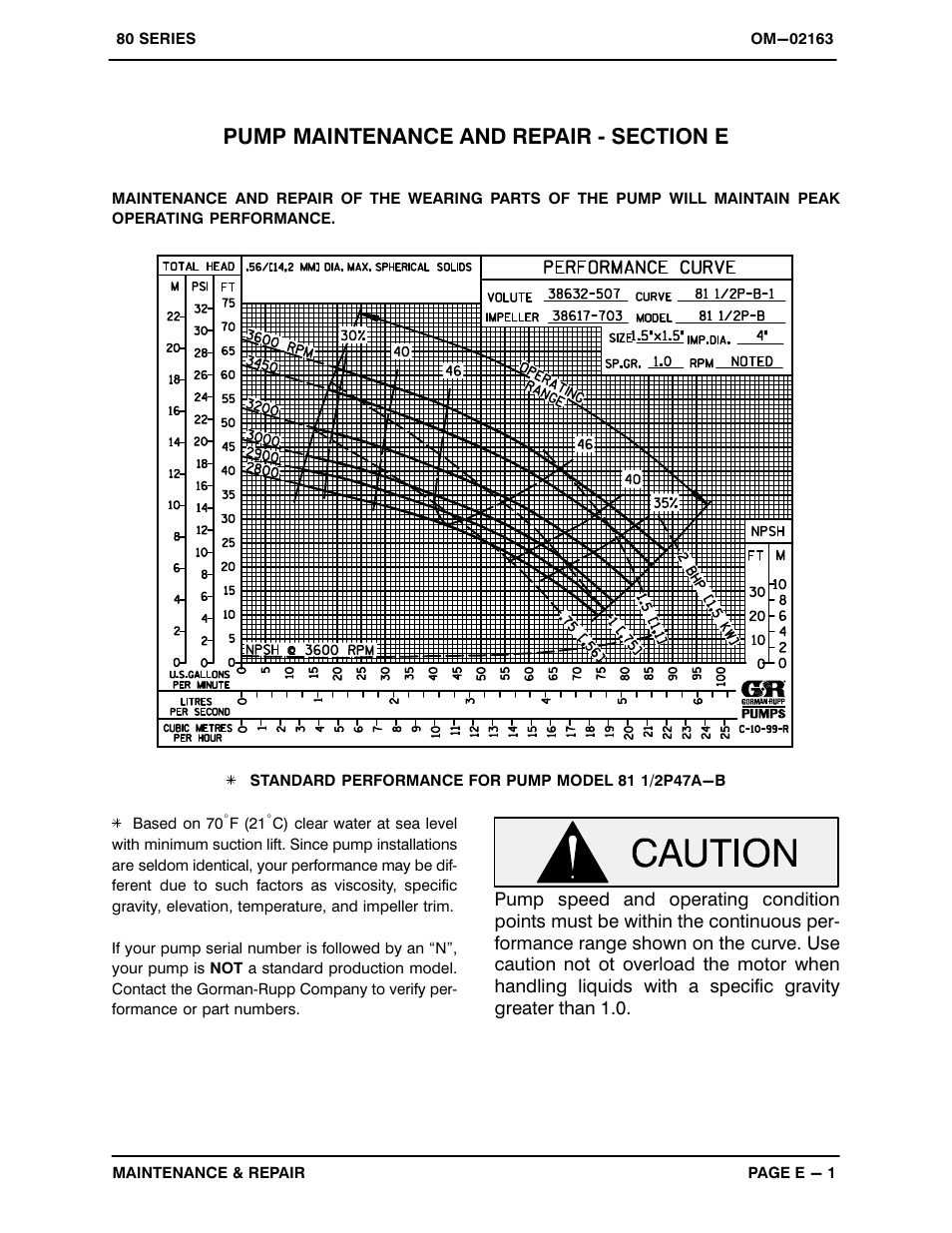 Gorman-Rupp Pumps 81 1/2P47A-B 801848 and up User Manual | Page 20 / 27