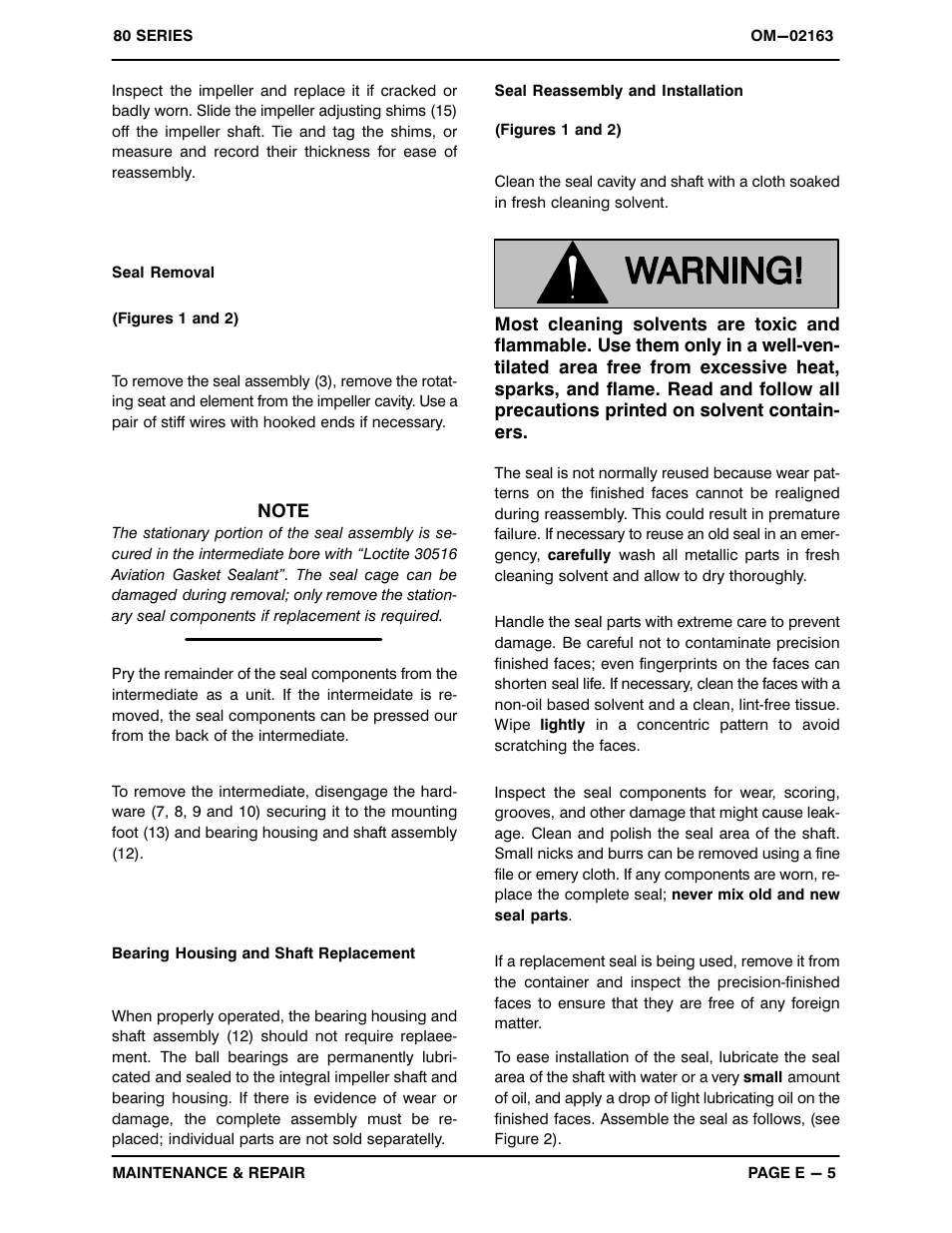 Gorman-Rupp Pumps 81 1/2P47A-B 801848 and up User Manual | Page 24 / 27