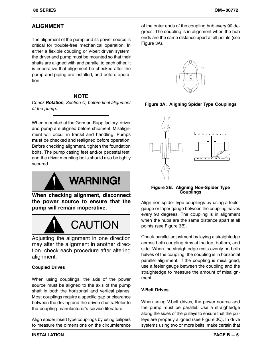 Gorman-Rupp Pumps 81 1/2E9-B 334698 and up User Manual | Page 12 / 31