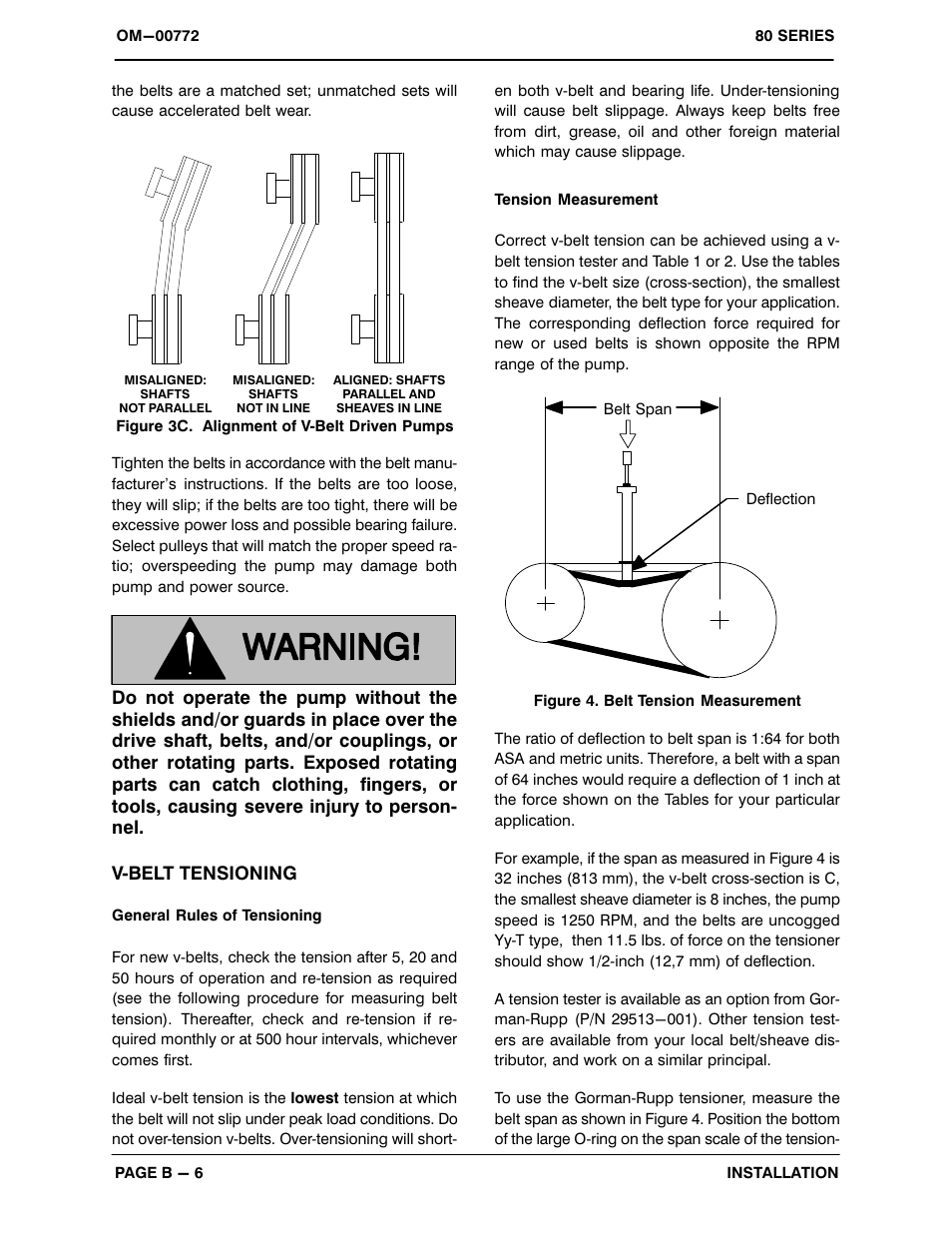 Gorman-Rupp Pumps 81 1/2E9-B 334698 and up User Manual | Page 13 / 31