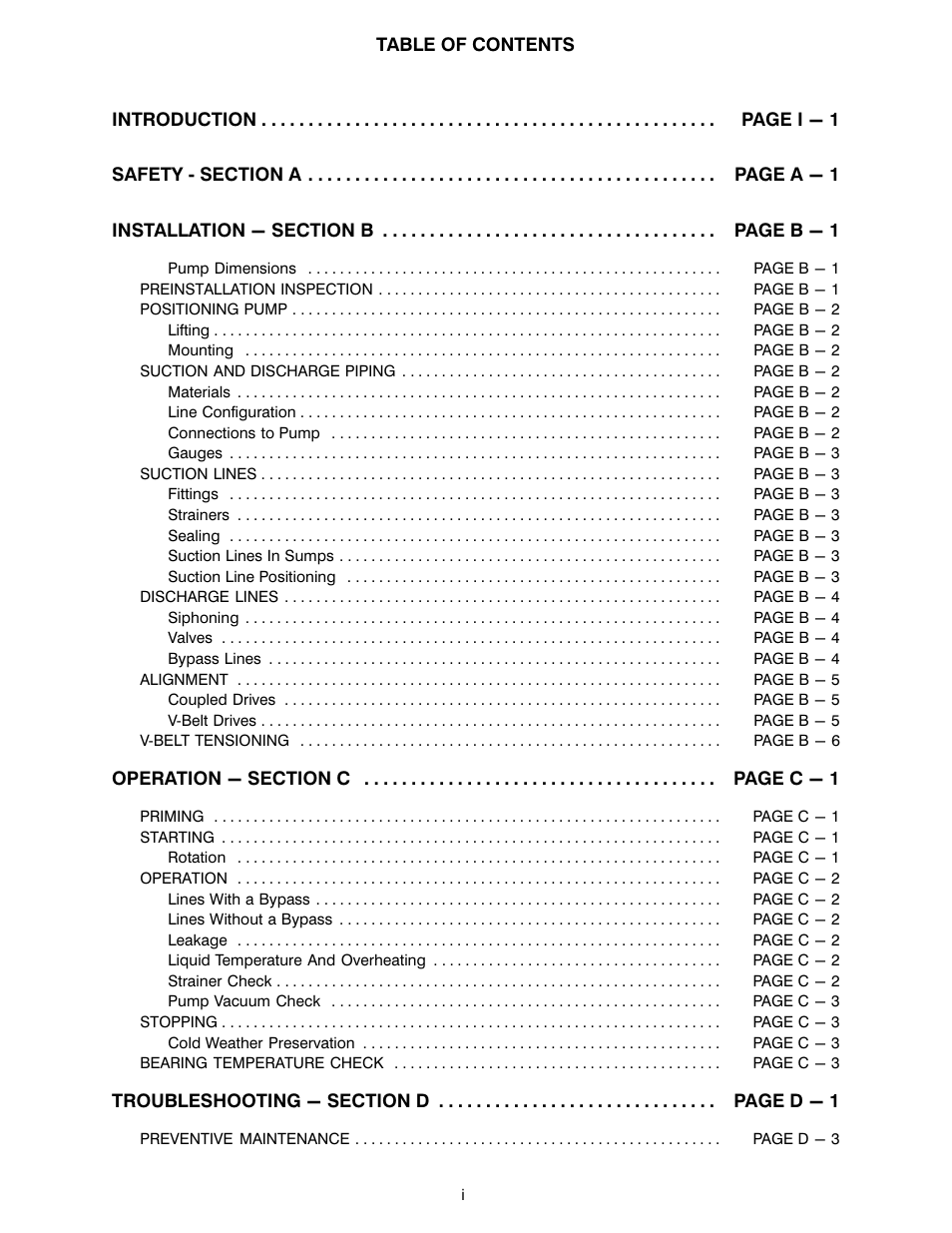 Gorman-Rupp Pumps 81 1/2E9-B 334698 and up User Manual | Page 3 / 31