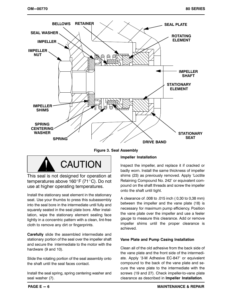 Gorman-Rupp Pumps 81 1/2E3-X1.5 3P 387385 and up User Manual | Page 24 / 26