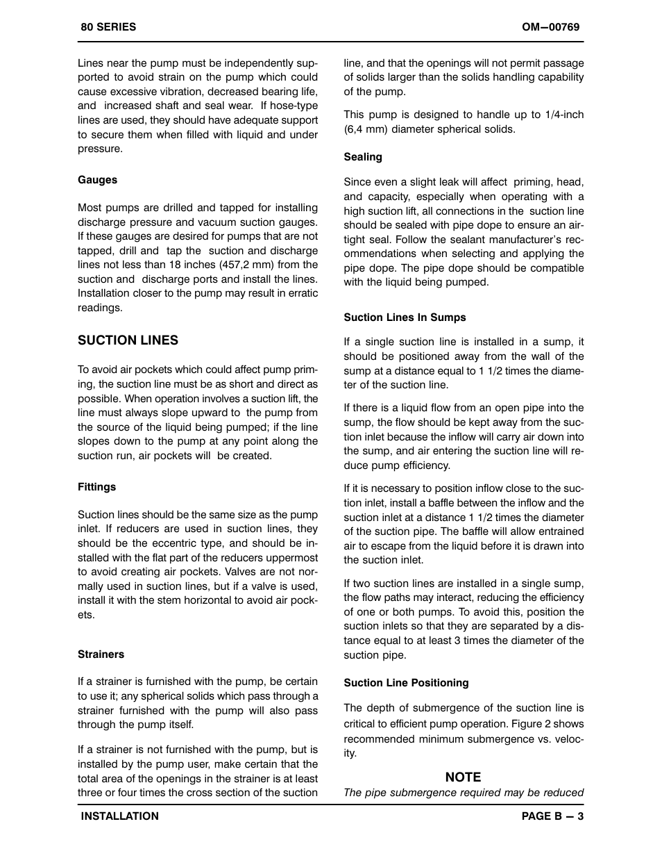 Gorman-Rupp Pumps 81 1/2E3-X1.5 1P 387385 and up User Manual | Page 10 / 26