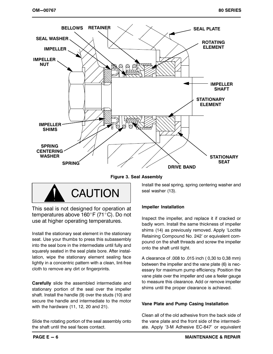 Gorman-Rupp Pumps 81 1/2E3-E1 1P 318671 and up User Manual | Page 24 / 26