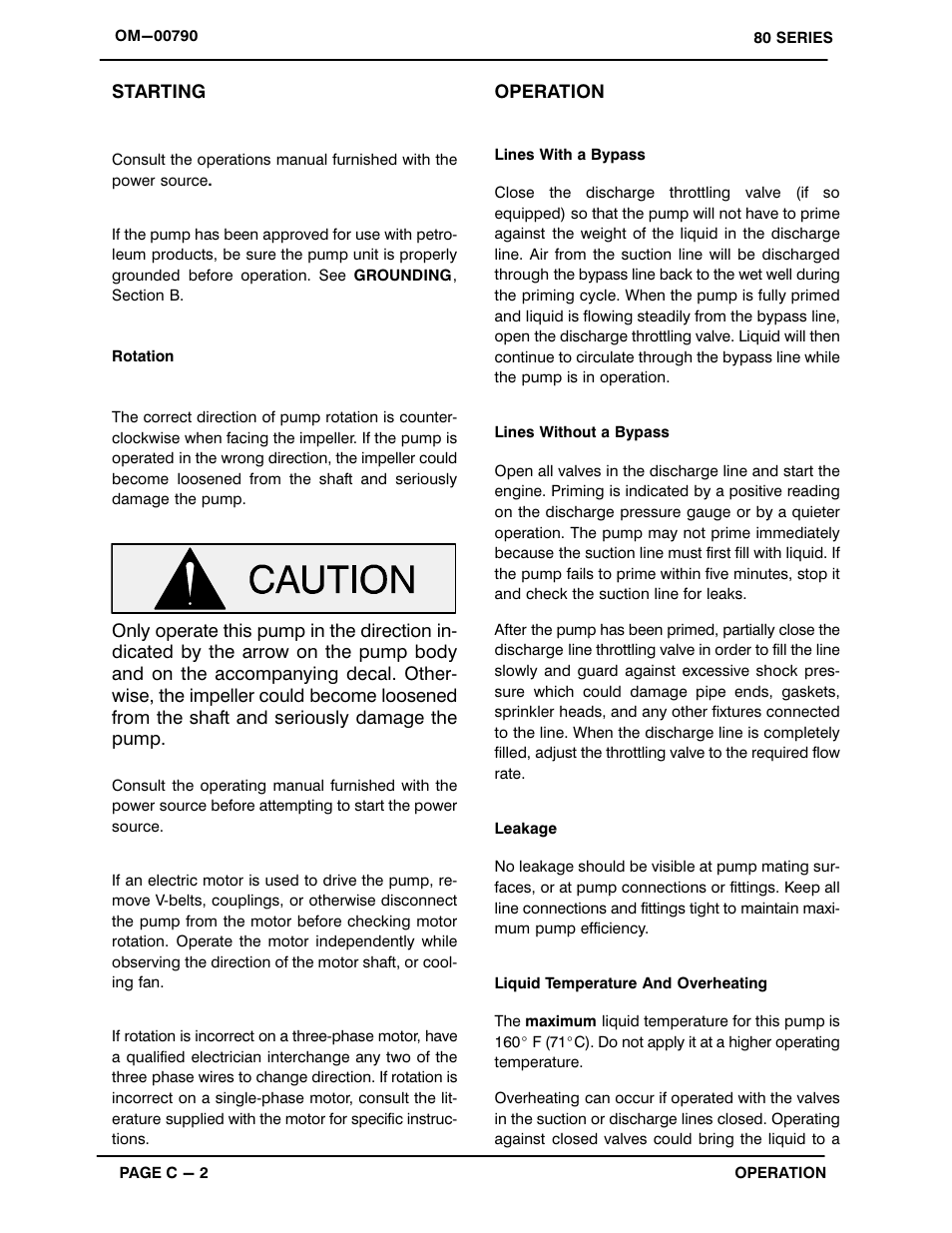 Gorman-Rupp Pumps 81 1/2D52-B 1286723 and up User Manual | Page 14 / 29