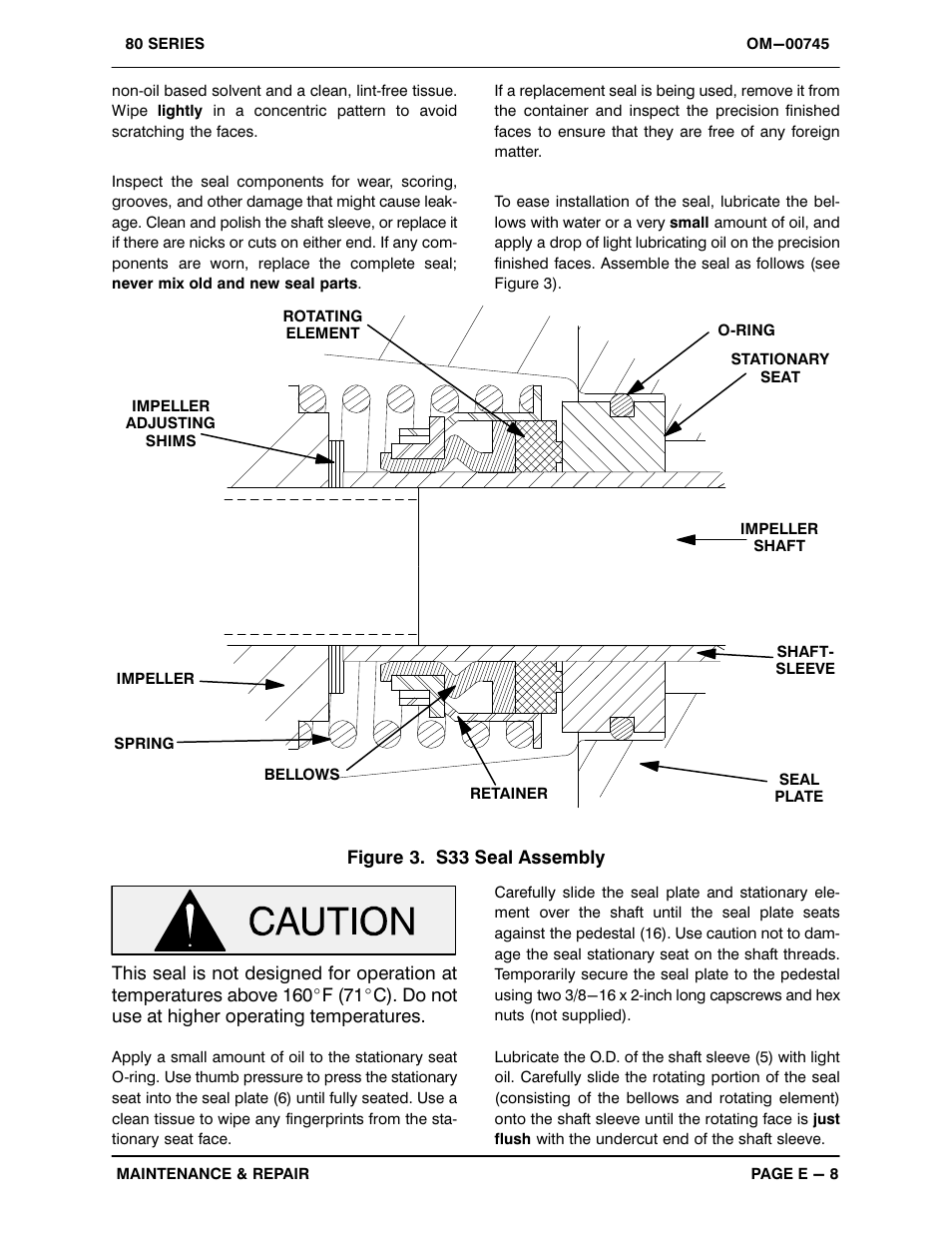 Gorman-Rupp Pumps 81 1/2B3-B 263741 and up User Manual | Page 28 / 31