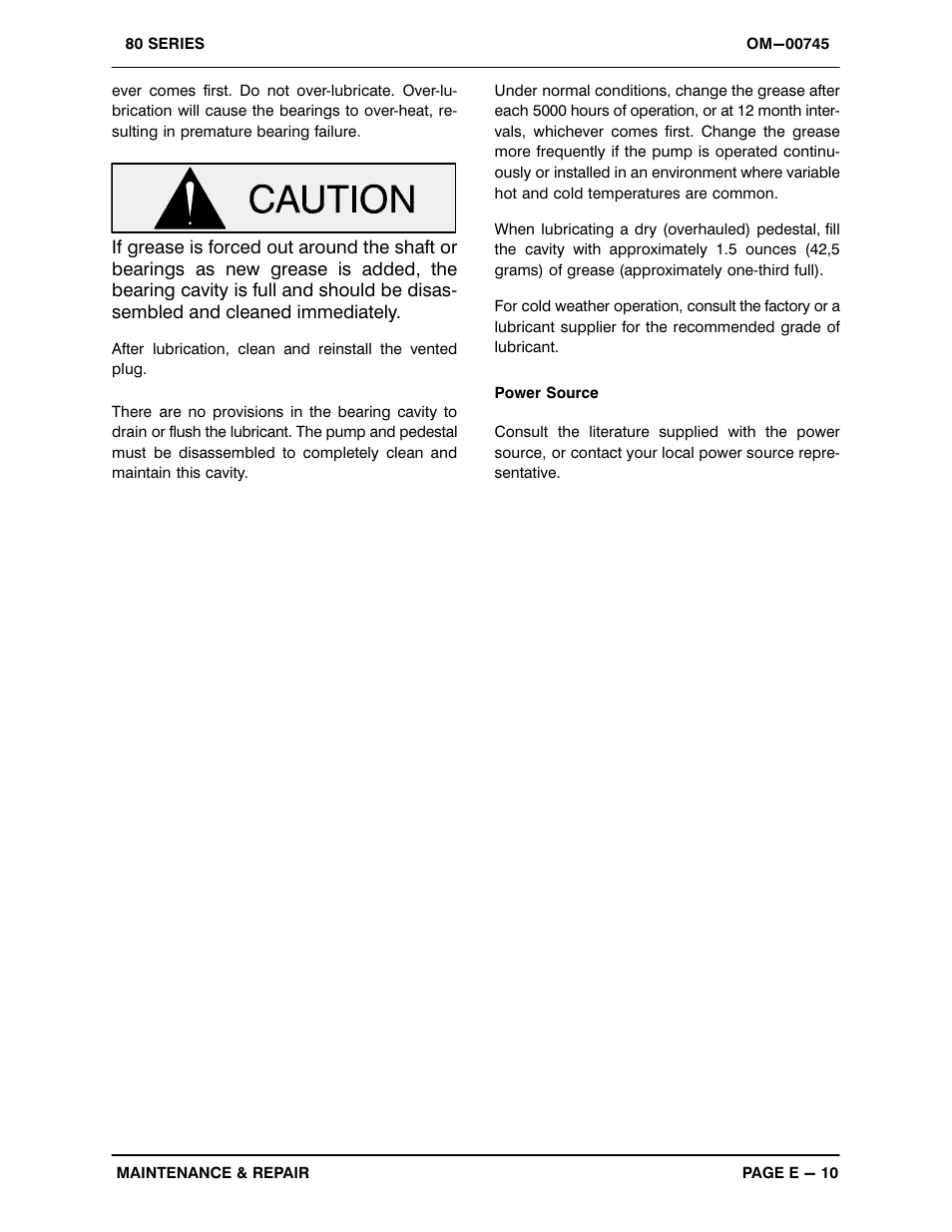 Gorman-Rupp Pumps 81 1/2B3-B 263741 and up User Manual | Page 30 / 31