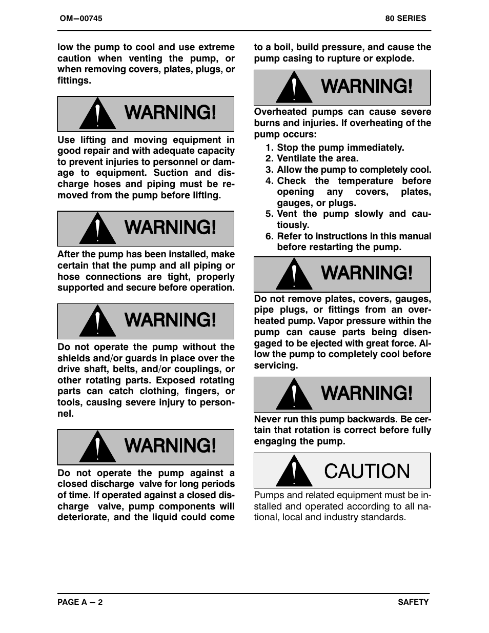 Gorman-Rupp Pumps 81 1/2B3-B 263741 and up User Manual | Page 7 / 31