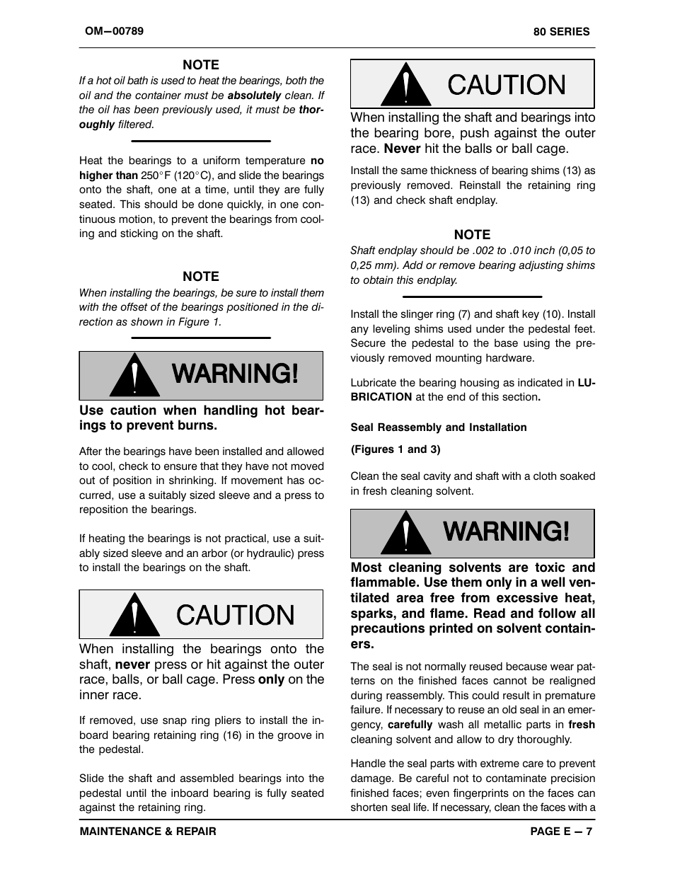 Gorman-Rupp Pumps 81 1/2A52-B 1233759 and up User Manual | Page 26 / 30