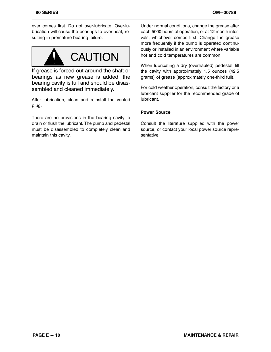 Gorman-Rupp Pumps 81 1/2A52-B 1233759 and up User Manual | Page 29 / 30