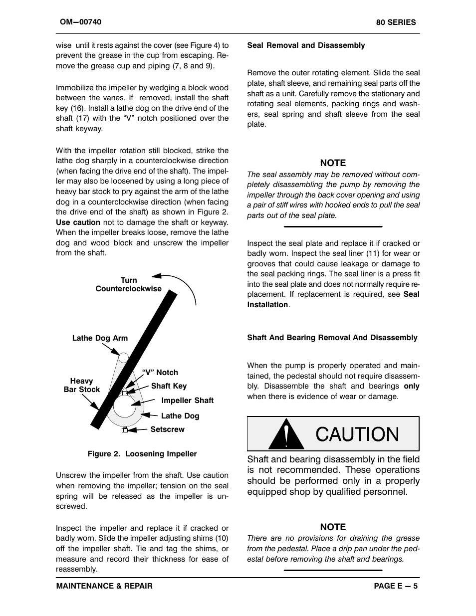 Gorman-Rupp Pumps 81 1/2A2-B 253703 and up User Manual | Page 26 / 33