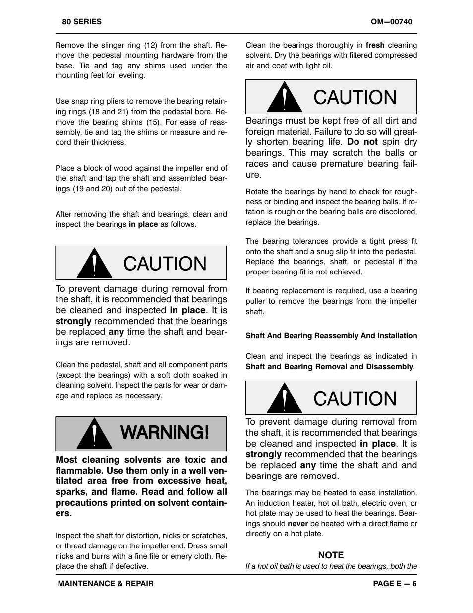 Gorman-Rupp Pumps 81 1/2A2-B 253703 and up User Manual | Page 27 / 33