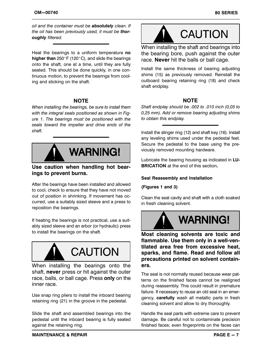 Gorman-Rupp Pumps 81 1/2A2-B 253703 and up User Manual | Page 28 / 33