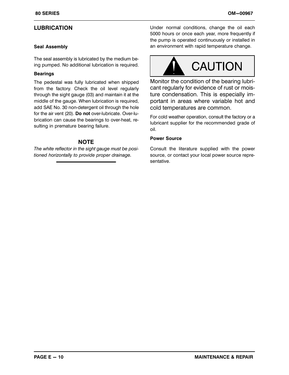 Gorman-Rupp Pumps 86B3-B 819132 and up User Manual | Page 32 / 33